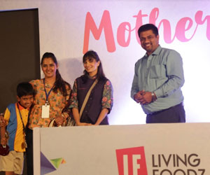 Maria Goretti cooks up a nutritious treat for kids and moms at MLSI