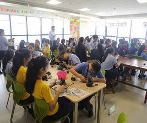 Students of MLSI pledge to have eco-friendly Ganesh Chaturthi celebrations