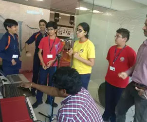 Rap created by school students urge voters to vote responsibly in the Lok Sabha elections