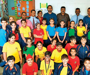 Mumbai: Sibling bond celebrated with school staff